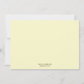 海岸線の宝物結婚式招待状 招待状 (裏面)