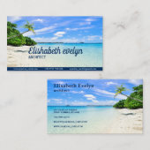 海岸線の木々 名刺 (正面/裏面)