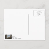 海岸線をチェック ポストカード (裏面)