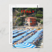 海岸線イタリアンビーチ ポストカード (正面/裏面)