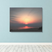 海岸線キャンバス印刷 キャンバスプリント (インサイチュ (ウッドフロア))