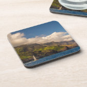 海岸線コースターセットのセーリング コースター (左側)