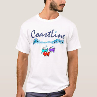 海岸線バンドロゴ Tシャツ