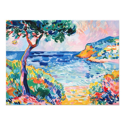 海岸線状炎 フォトプリント            (正面)