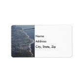 海岸線美しい ラベル (正面)