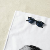 海岸線見張り ビーチタオル (インサイチュ)