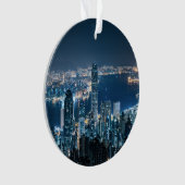 海岸線 |アジアの香港島 オーナメント (正面)