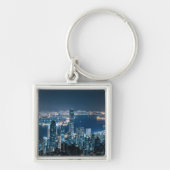 海岸線 |アジアの香港島 キーホルダー (正面)