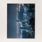 海岸線 |アジアの香港島 ジグソーパズル (縦)