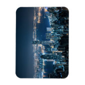 海岸線 |アジアの香港島 マグネット (縦)