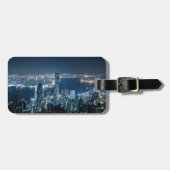 海岸線 |アジアの香港島 ラゲッジタグ (正面横)