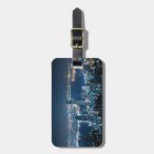 海岸線 |アジアの香港島 ラゲッジタグ (正面縦)