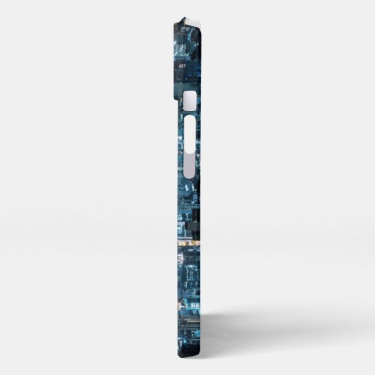 海岸線 |アジアの香港島 iPhoneケース (左側面)