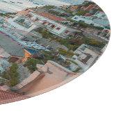 海岸線 |イタリア，アマルフィ海岸，ポジターノ カッティングボード (角)