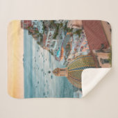 海岸線 |イタリア，アマルフィ海岸，ポジターノ シェルパブランケット (正面(横))