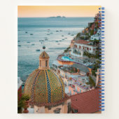 海岸線 |イタリア，アマルフィ海岸，ポジターノ ノートブック (裏面)