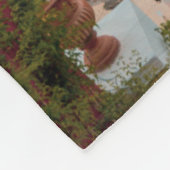 海岸線 |イタリア，アマルフィ海岸，ポジターノ フリースブランケット (角)