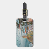 海岸線 |イタリア，アマルフィ海岸，ポジターノ ラゲッジタグ (正面縦)