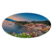 海岸線 |イタリア,ロンバルディア,バレナ カッティングボード (角)