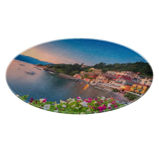 海岸線 |イタリア,ロンバルディア,バレナ カッティングボード (角)