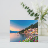 海岸線 |イタリア，ロンバルディア，バレナ ポストカード (スタンド正面)