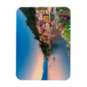 海岸線 |イタリア，ロンバルディア，バレナ マグネット (縦)