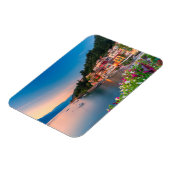 海岸線 |イタリア，ロンバルディア，バレナ マグネット (左側)