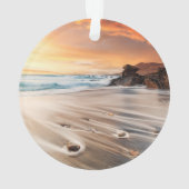 海岸線 |カナリア諸島，スペイン オーナメント (裏面)