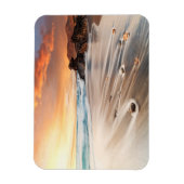 海岸線 |カナリア諸島，スペイン マグネット (縦)