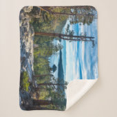 海岸線 カリフォルニア州タホ湖エメラルド湾 シェルパブランケット (正面)