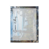 海岸線 カリフォルニア州タホ湖エメラルド湾 ノートパッド (回転)