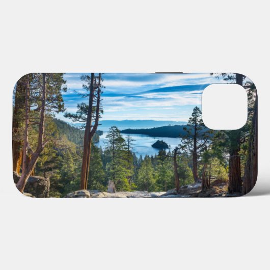 海岸線 カリフォルニア州タホ湖エメラルド湾 Case-Mate iPhoneケース (裏面 (横))