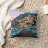 海岸線 |カンパニア（イタリア） クッション (ブランケット)