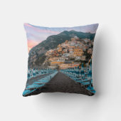 海岸線 |カンパニア（イタリア） クッション (裏面)