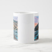 海岸線 |カンパニア(イタリア) ジャンボコーヒーマグカップ (正面)