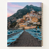 海岸線 |カンパニア（イタリア） ノートブック (裏面)