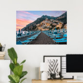 海岸線 |カンパニア（イタリア） ポスター (ホームオフィス)