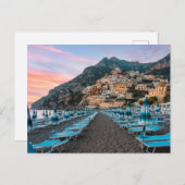 海岸線 |カンパニア（イタリア） ポストカード (正面/裏面)