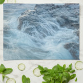 海岸線 |カーメル・カリフォルニア キッチンタオル (折り畳み)