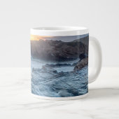 海岸線 |カーメル・カリフォルニア ジャンボコーヒーマグカップ (正面右)