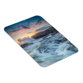 海岸線 |カーメル・カリフォルニア マグネット (右側)