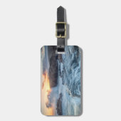 海岸線 |カーメル・カリフォルニア ラゲッジタグ (正面縦)