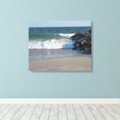 海岸線 キャンバスプリント (インサイチュ (ウッドフロア))