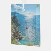 海岸線 |ギリシャ・コルフ，パラアイオカストリッサ ガラスオーナメント (正面左)