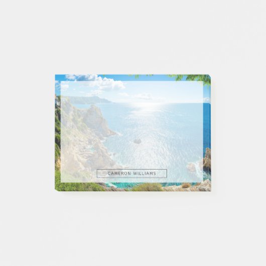 海岸線 |ギリシャ・コルフ,パラアイオカストリッサ ポストイット (正面)