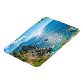 海岸線 |ギリシャ・コルフ,パラアイオカストリッサ マグネット (左側)