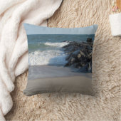 海岸線 クッション (ブランケット)