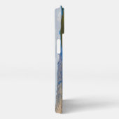 海岸線 |クロアチア、コルクラ島、コルクラ町 iPhoneケース (右側面)