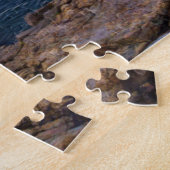 海岸線 |スクーナーヘッド、アカディア国立公園 ジグソーパズル (側面)