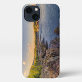 海岸線 |スクーナーヘッド、アカディア国立公園 iPhoneケース (裏面)